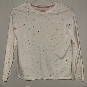 Cat & Jack, girls long sleeve top, size 10/12 large